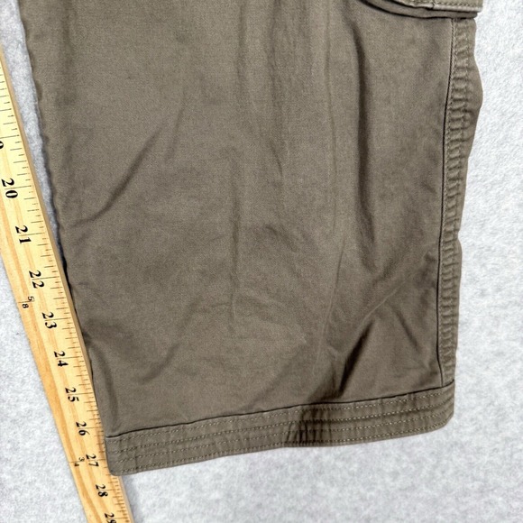 Abercrombie Fitch Pants Womens 29 8 Short Relaxed Cargo Military Paratrooper Y2K - Picture 14 of 14